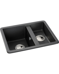 Matrix SQ GR15 1.5 Bowl Sink in Black Metallic Granite