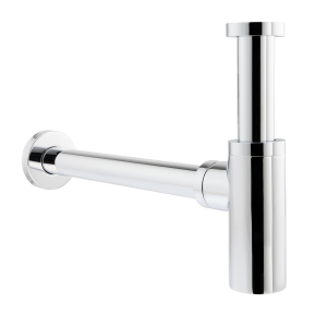 Uno Basin Bottle Trap in Chrome