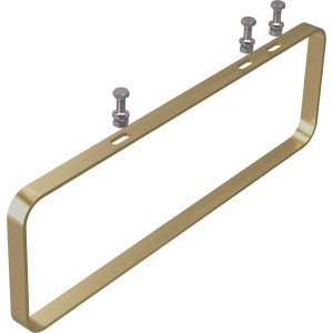 Tableau Towel Rail in Brushed Brass