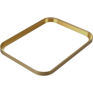Cava Tablet Basin Plinth in Brushed Brass
