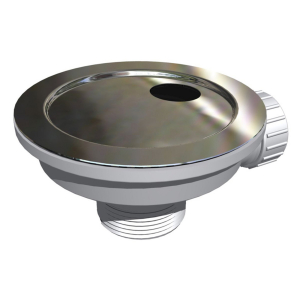 Orbit Strainer Sink Waste in Stainless Steel Short Bolt