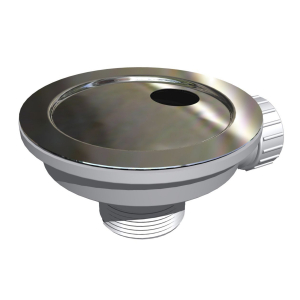 Orbit Strainer Sink Waste in Stainless Steel Long Bolt