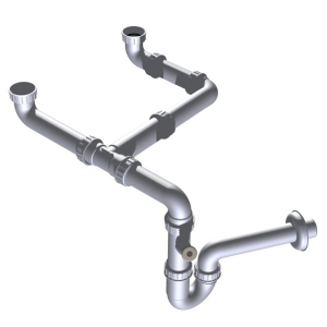 Pipework Kit for 1.5 & Double Bowl Sink Kitchen Sinks