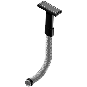 Horizontal Rectangular Overflow 90mm in Chrome