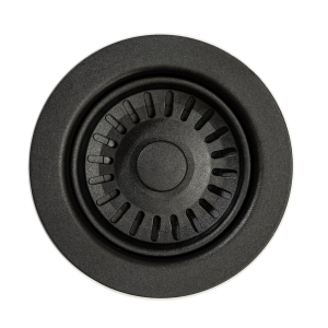 Basket Strainer Waste in Matt Black 90mm