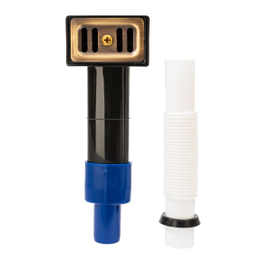 Rectangular Grid Overflow in Antique Brass