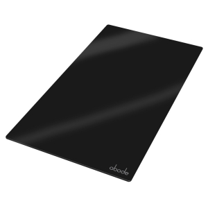 Mikro Tydent Black Glass Chopping Board 