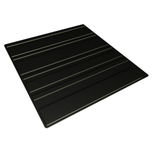 Square Drainer Mat in Matt Black